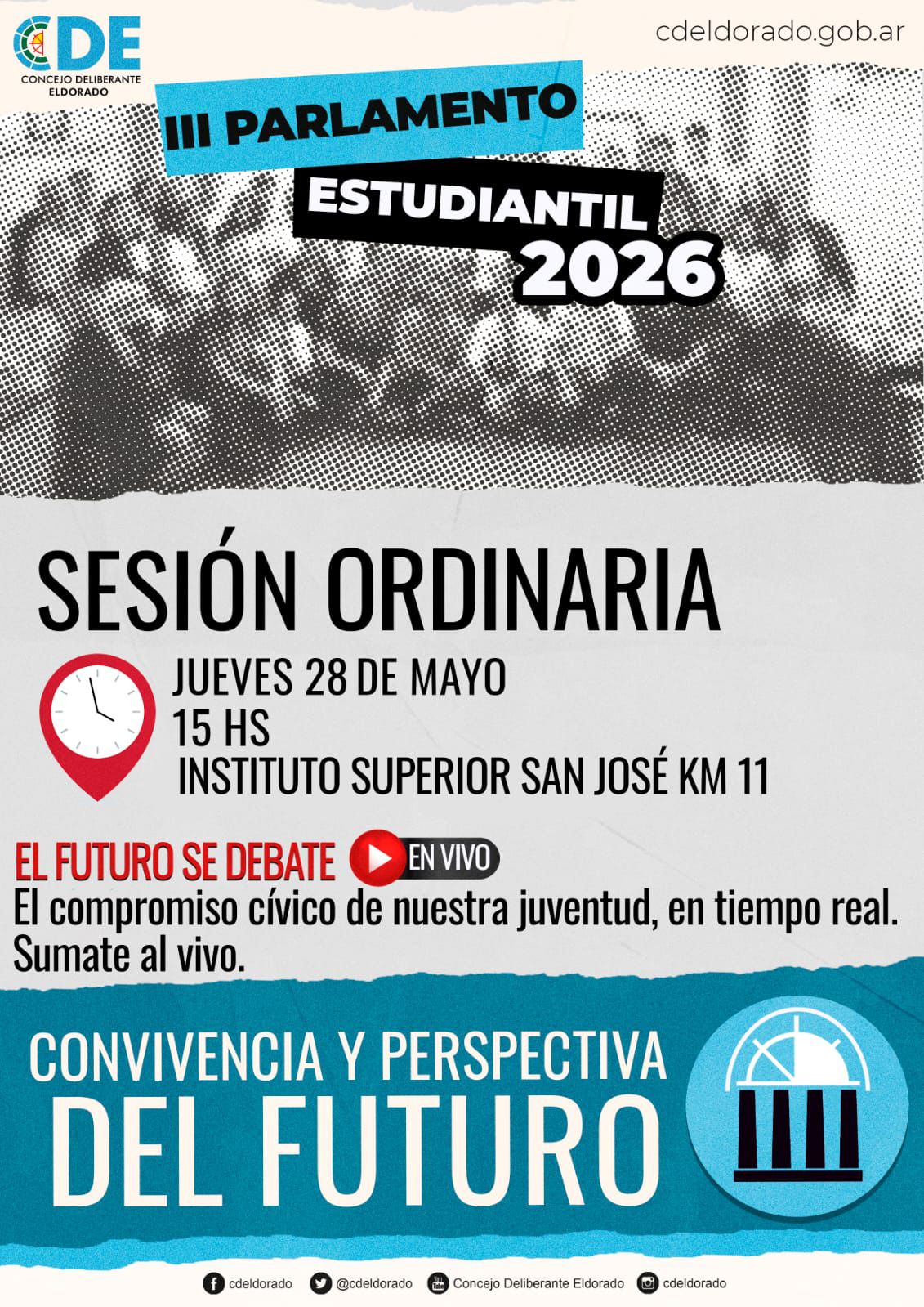 Nueva sesión del Parlamento Estudiantil: jóvenes presentarán propuestas para la comunidad 2